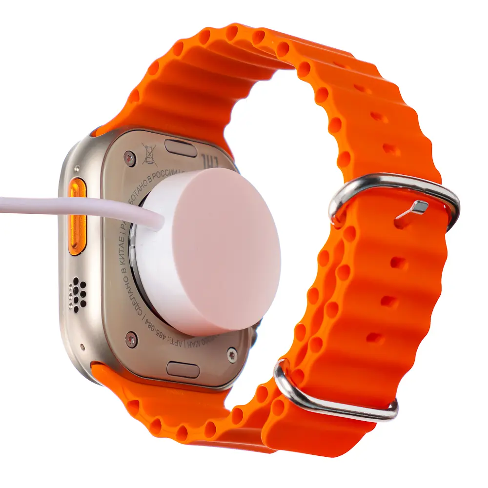 Смарт-часы BY Space Ultra watch, IP65, BT5.0, 200 мАч, 2.01", металл, оранжевый - #10