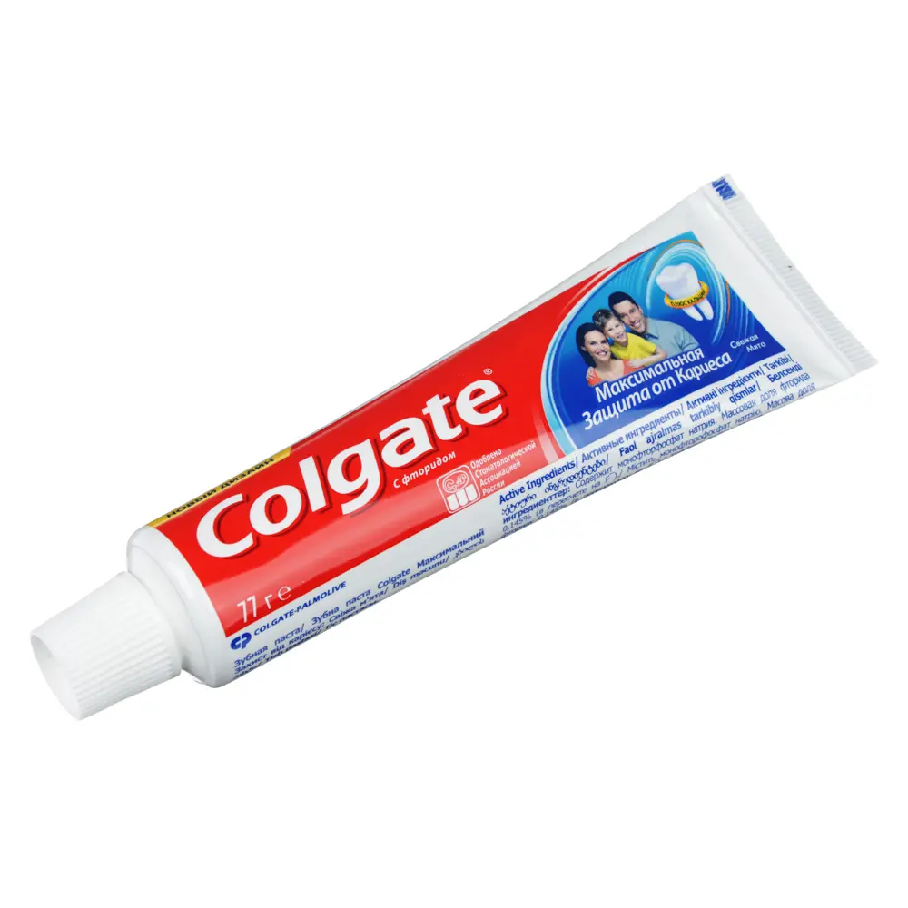 Зубная паста COLGATE Максимальная защита от кариеса Свежая мята, 50мл - #1