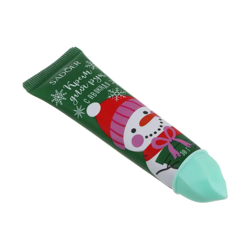Крем для рук Sadoer, авокадо, фигурный дозатор, 30г - #2