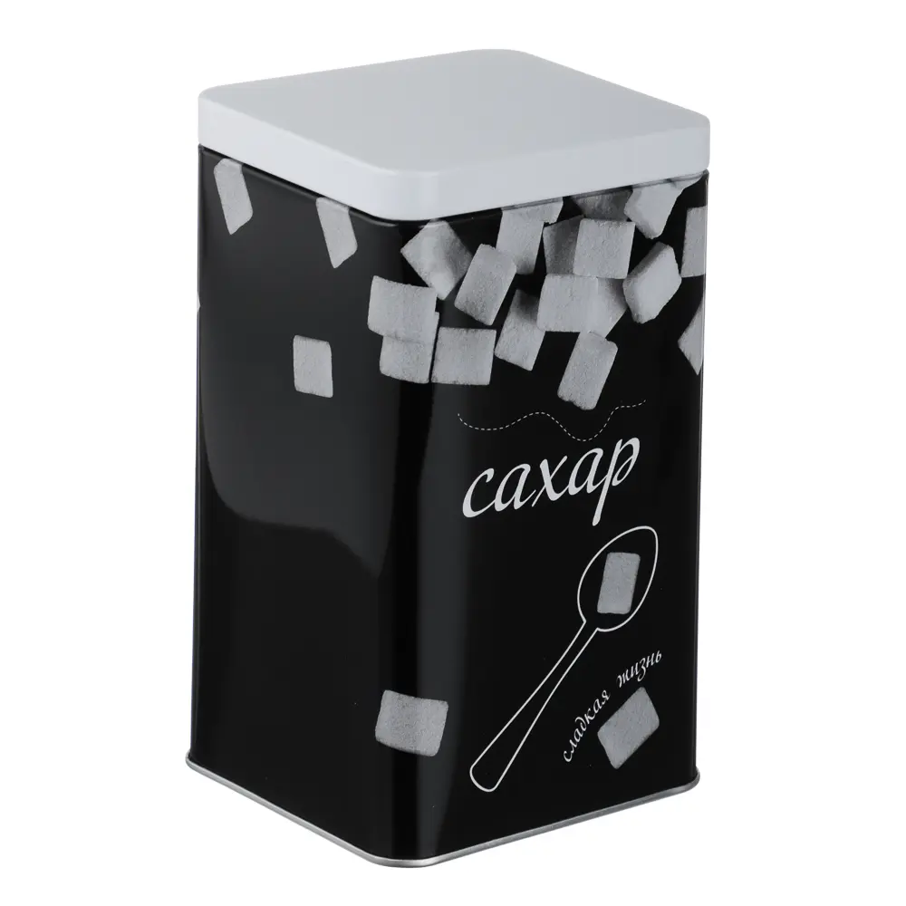 Банка для сахара 17x10x10см, жесть, -369 - #1