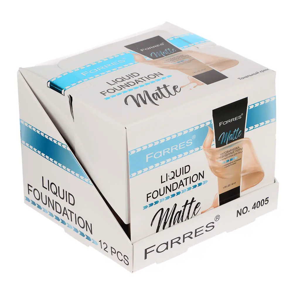 Тональный крем "Matte" SPF 15 тм Farres 40 мл - #6