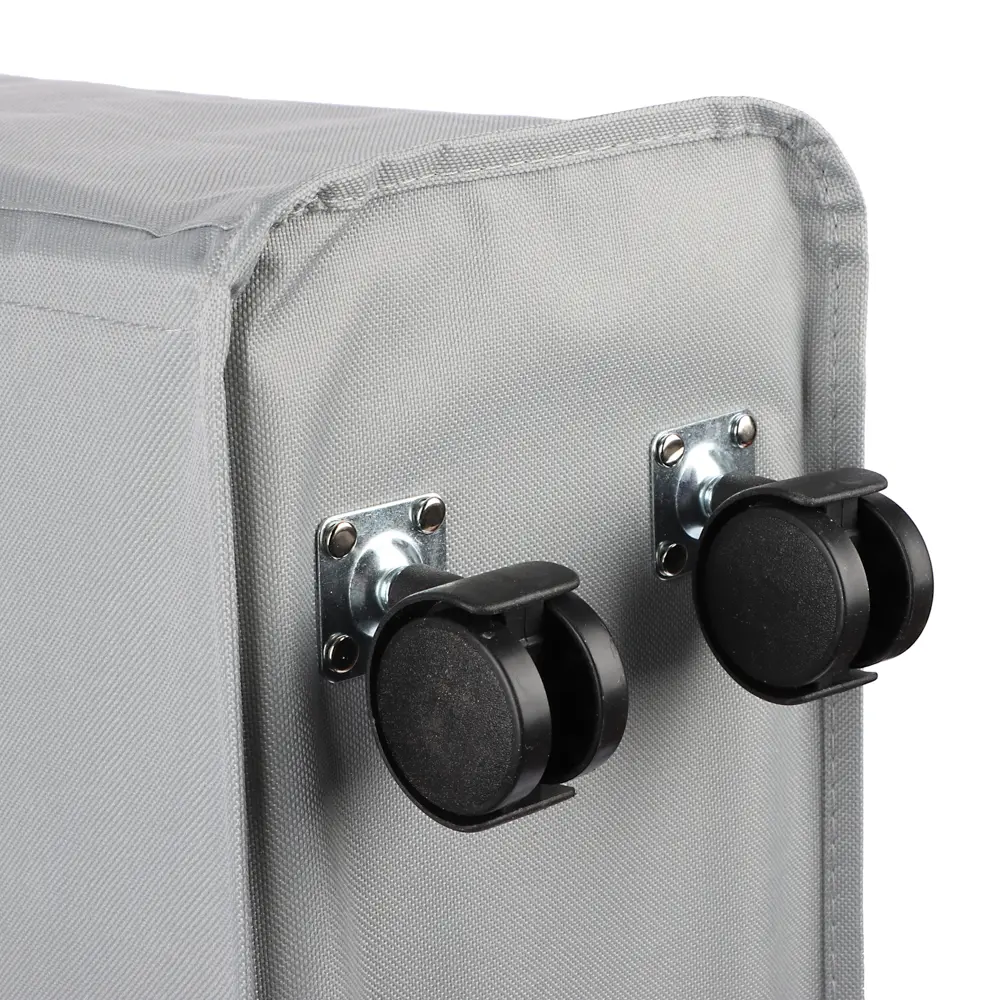 Корзина для белья на колесиках тм VETTA, оксфорд 600D, 58х39х18,5 см, объем 42 л - #8