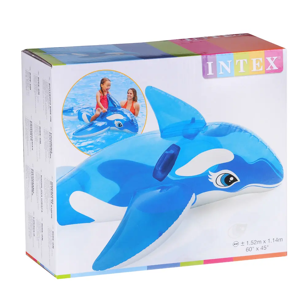 Игрушка надувная для плавания тм INTEX Касатка 152x114см, от 3 лет, 58523NP - #3