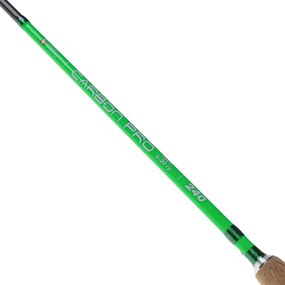 Спиннинг "Карбон Про" тм AZOR FISHING, штекерный, карбон 90%, 2,4м, тест 5-20гр. - #9