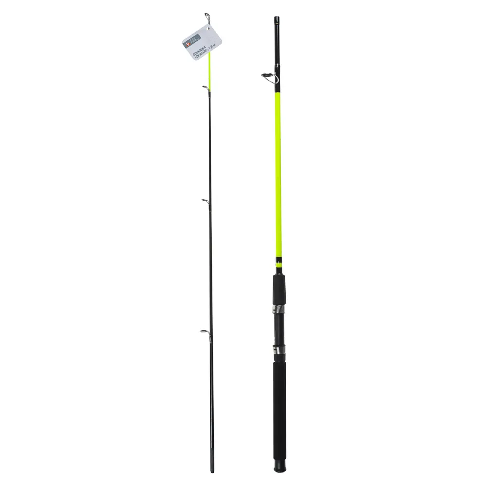 Спиннинг "Дракон" тм AZOR FISHING, штекерный, файбергласс, 1,8м, тест 10-30гр. - #11
