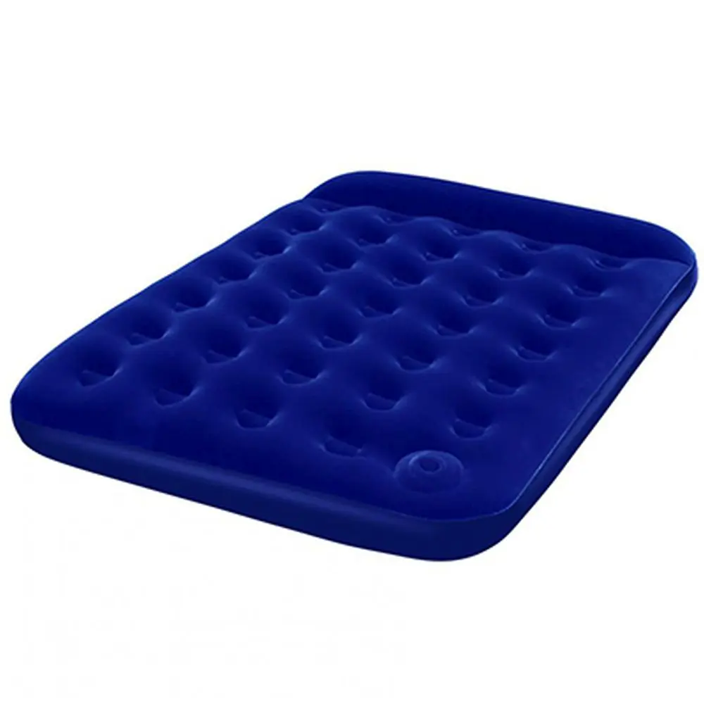 BESTWAY Матрас надувной EASY INFLATE с подголовником, встр.ножн.насос, 191x137x22см, до 300кг, 67225 - #1