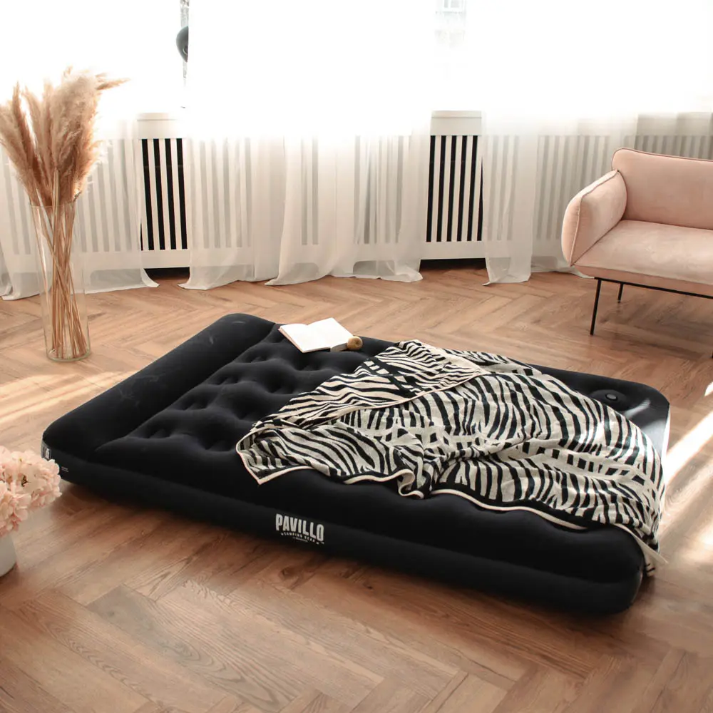 BESTWAY Матрас надувной EASY INFLATE с подголовником, встр.ножн.насос, 191x137x22см, до 300кг, 67225 - #2