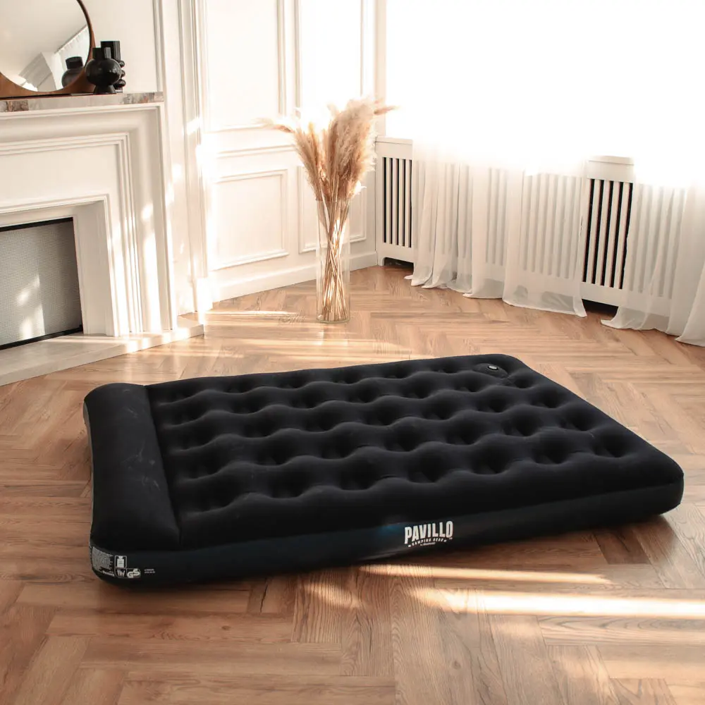 BESTWAY Матрас надувной EASY INFLATE с подголовником, встр.ножн.насос, 191x137x22см, до 300кг, 67225 - #3