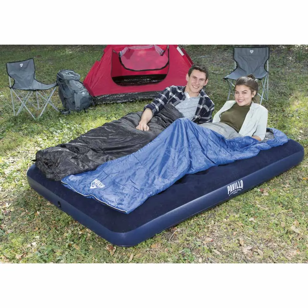 BESTWAY Матрас надувной FLOCKED AIR, 191х137х22см, до 300кг, 67002 - #2