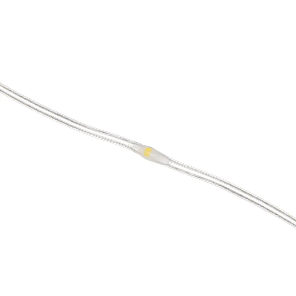 СНОУ БУМ Гирлянда эл. занавес 300 LED, 3х3м, 10 нитей, шампань, 8 реж, 220В - #2