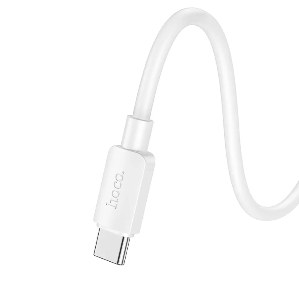 Кабель для зарядки USB(A)-Type C hoco. модель X96 Hyper, 27Вт, 0,25 м, белый - #4