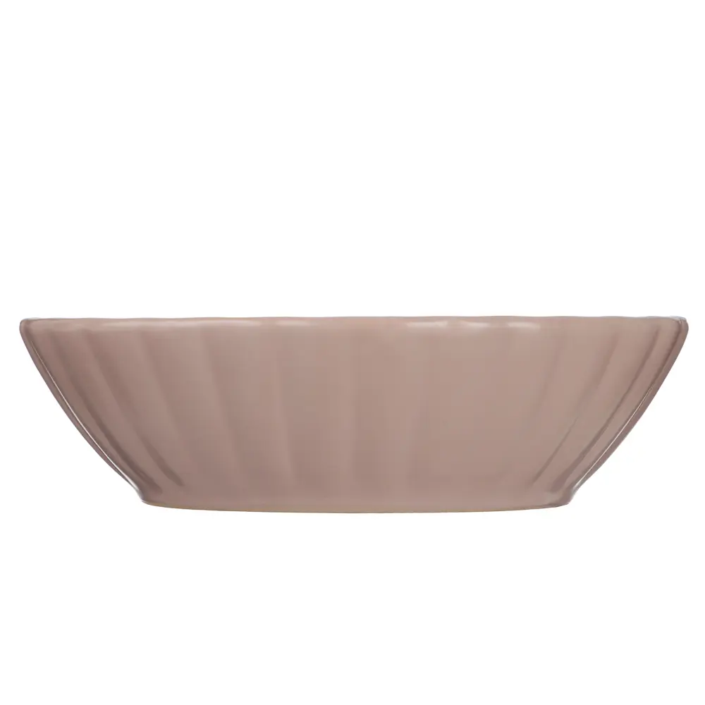 Салатник тм MILLIMI Сенса айвори 18x5,2см, 636мл, керамика - #3