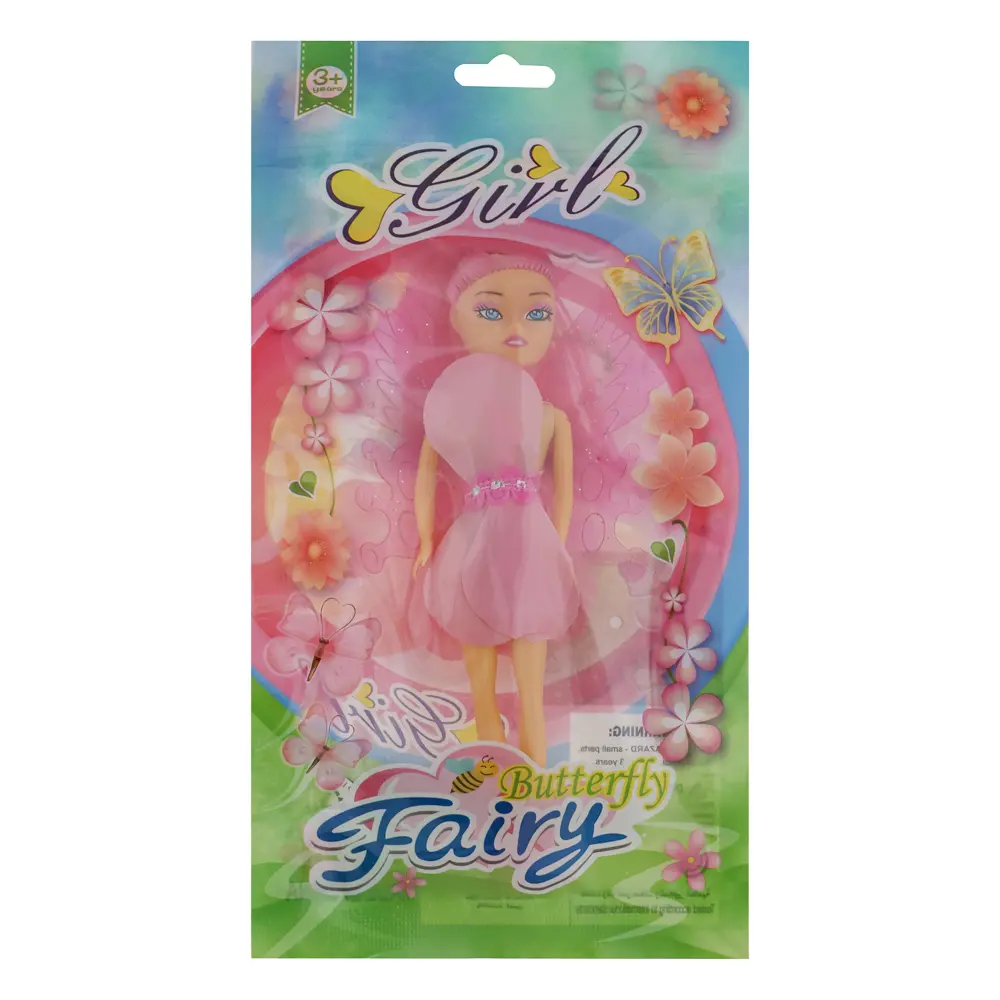 ИГРОЛЕНД Кукла в виде цветочной феи, 15,5 см, в пакете, 13х2,5х24 см, ABS, PP, PVC, 4 дизайна - #20