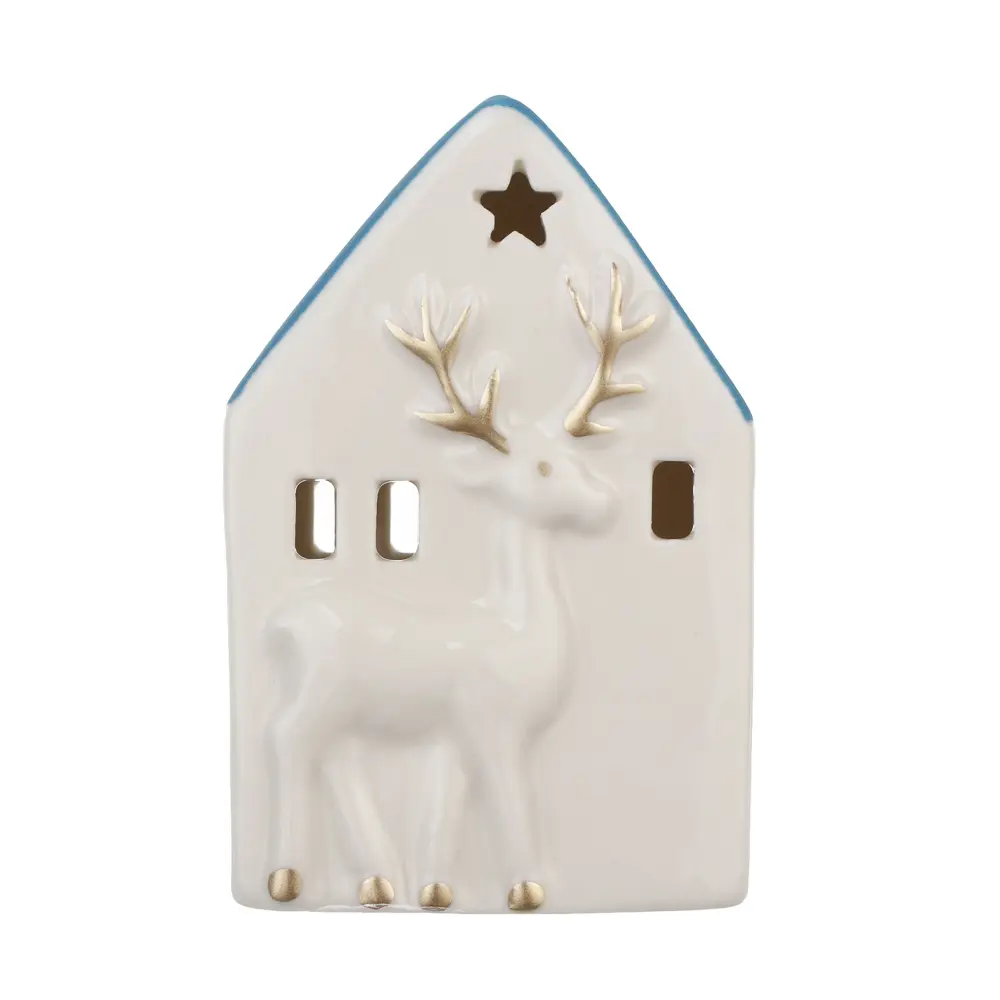 Фигурка тм СНОУ БУМ Дом керамика 6x5x9,3см - #2