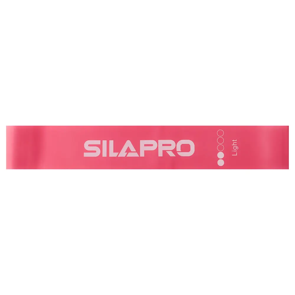 SILAPRO Набор фитнес резинок 5шт (2,5кг, 4,5кг,7кг, 9кг, 14кг), 60х5см, латекс - #16