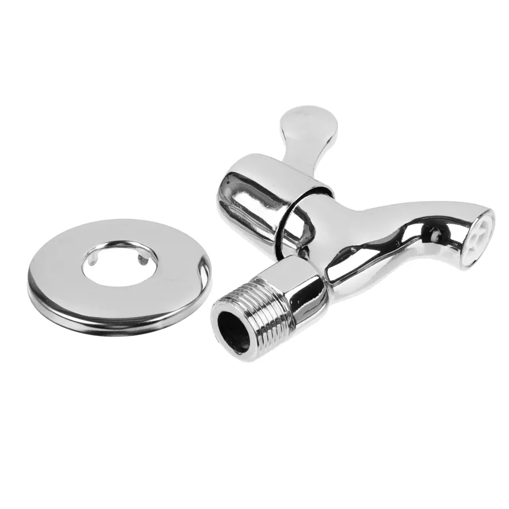 FRESSO Кран водоразборный кор. излив, 1/2", цинк - #2