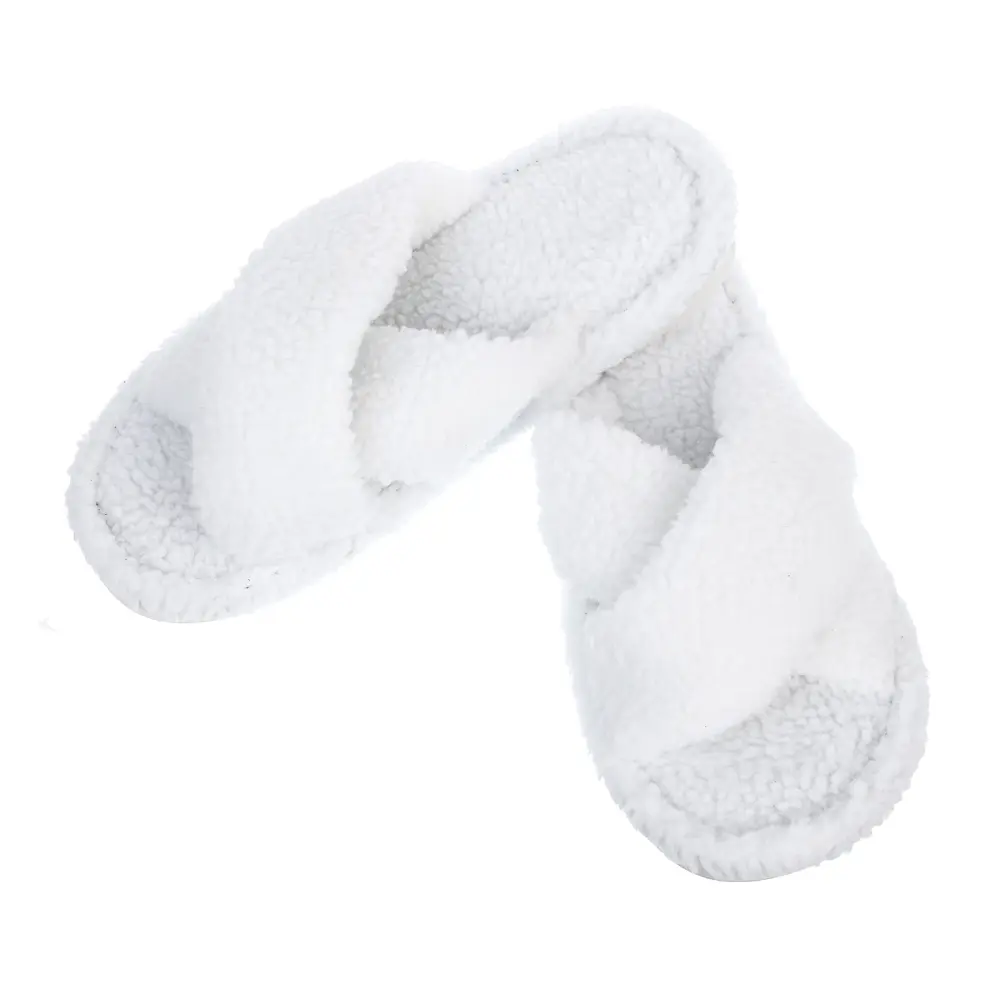 Обувь домашняя женская открытая, размер 36-37, цвет белый, #6 - #5