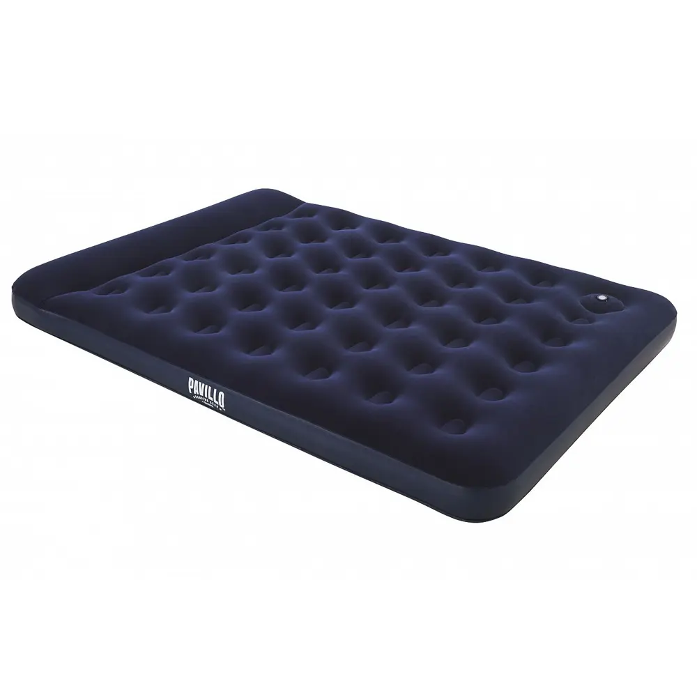 BESTWAY Матрас надувной EASY INFLATE с подголовником, встр.ножн.насос, 203x152x28см, до 300кг, 67226 - #1