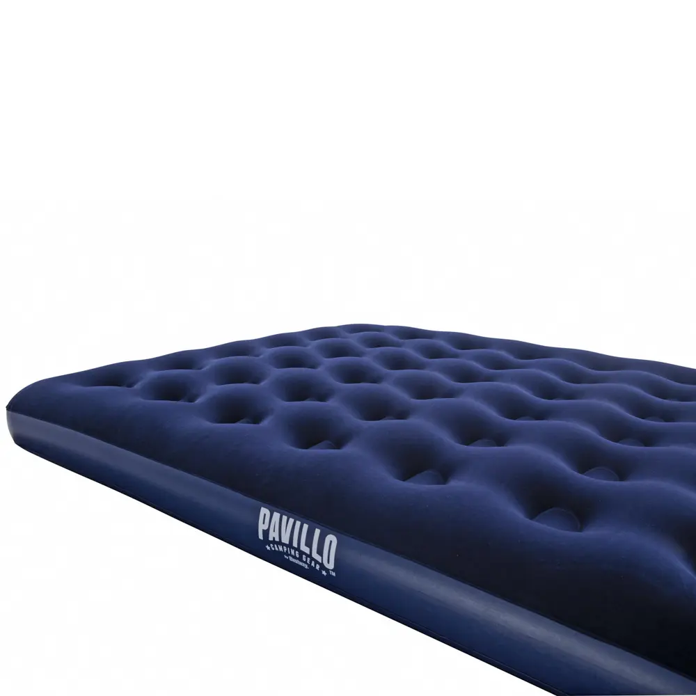 BESTWAY Матрас надувной широкий двуспальный (QUEEN), 2подушки и насос, 203x152x22см, до 300кг, 67374 - #7