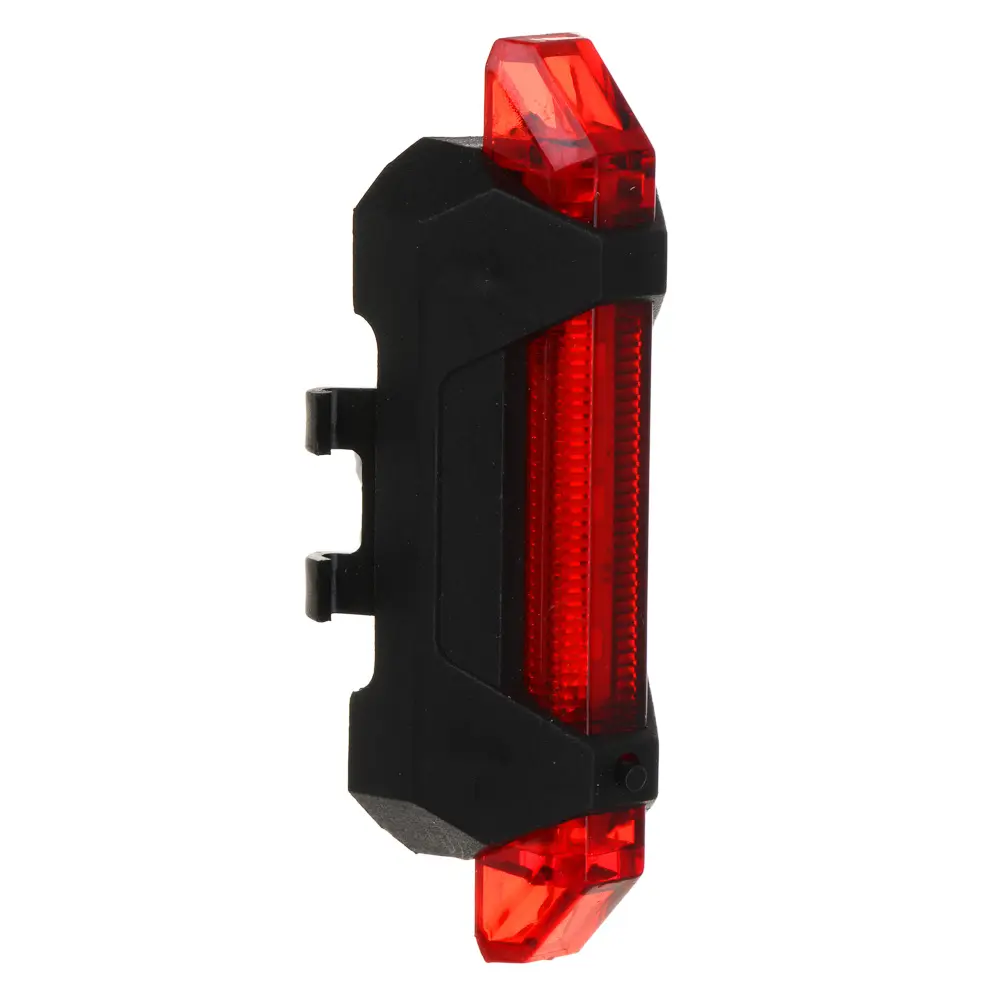 Фонарь велосипедный задний, тм BY SPORT, 4 режима, 5LED, USB 3.7V - #1
