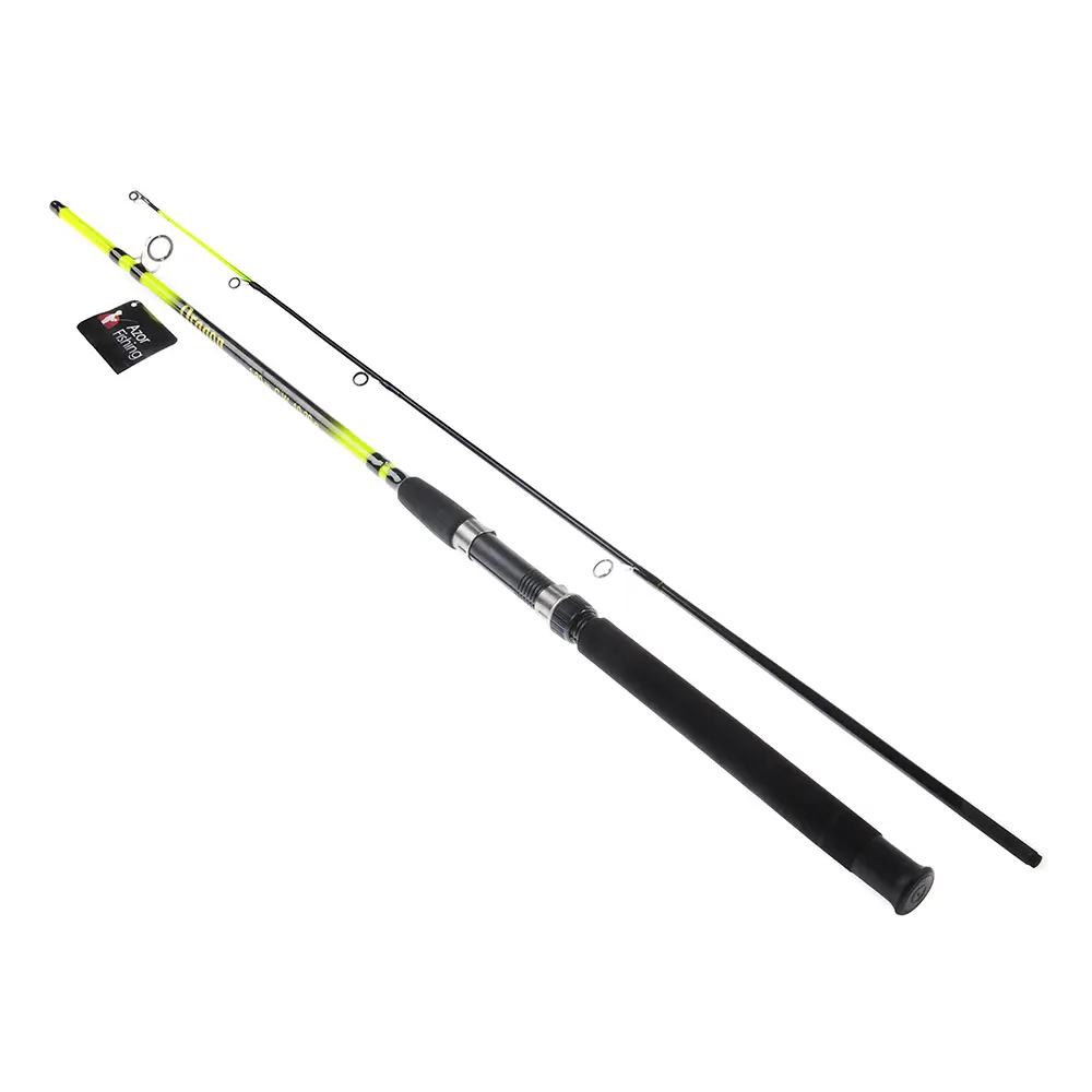 Спиннинг "Дракон" тм AZOR FISHING, штекерный, файбергласс, 2,4м, тест 10-30гр. - #2