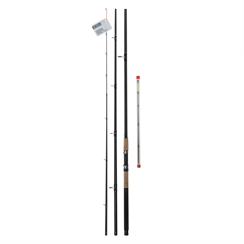 Удилище фидерное "Краун" тм AZOR FISHING, 3 сост, файбергласс, 3м, 50-100 гр, в комплекте 3 вершинки - #13