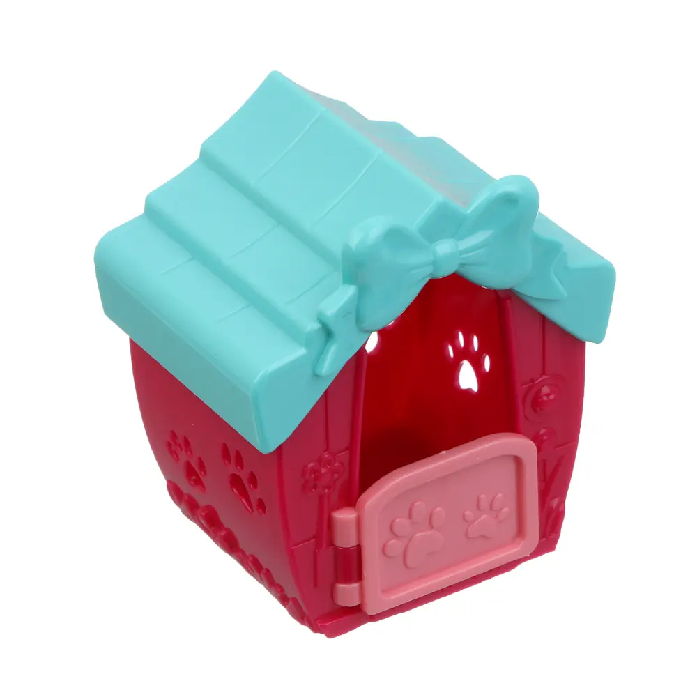 ИГРОЛЕНД Питомец в будке, щенок/медвежонок с акс., 4 пр., PVC, ABS, 6,4х5х7см, 6 видов - #9