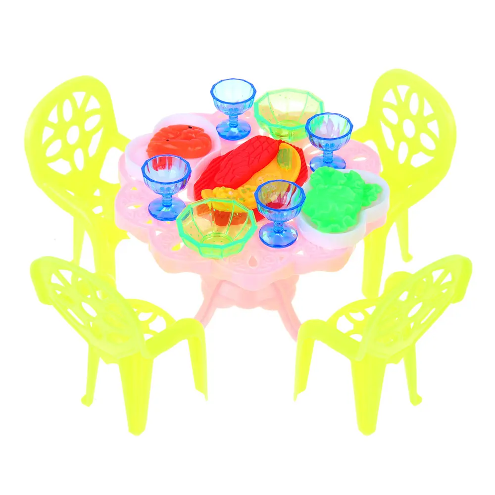 ИГРОЛЕНД Набор мебели и посуды для кукол, ABS, 12х12х9см - #3
