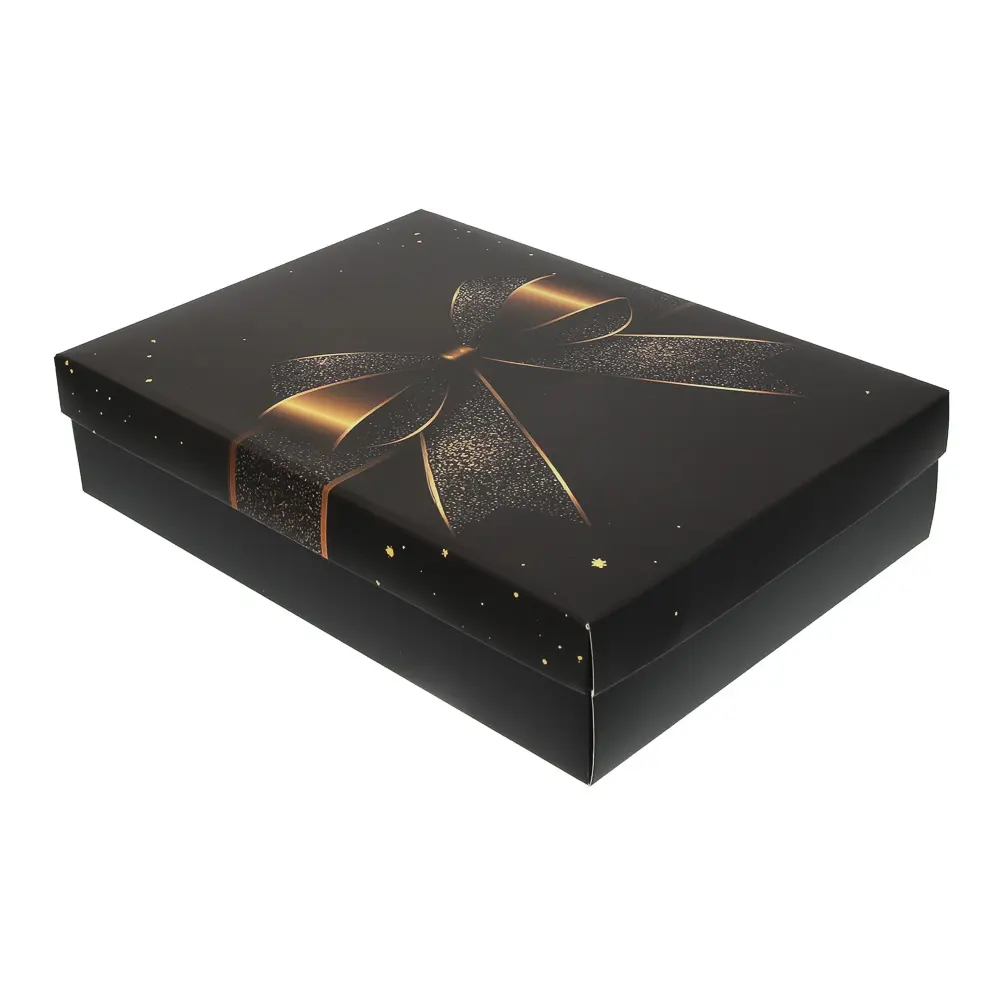Коробка складная 32x23x7,2см, бумага, 4 дизайна - #2