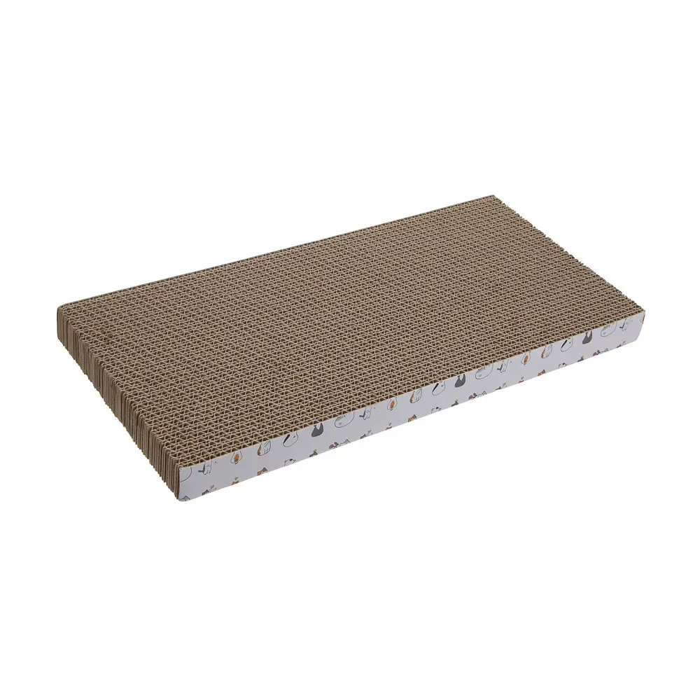 Когтеточка для кошек тм VETTA, прямая, картон, 42,5x20x3см - #1