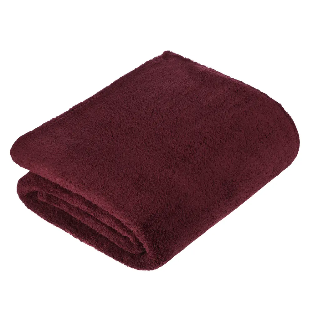 Плед тм PROVANCE Бургунди тедди, 180х200см, 260 г/м2, 100% полиэстер, 3 цвета - #1