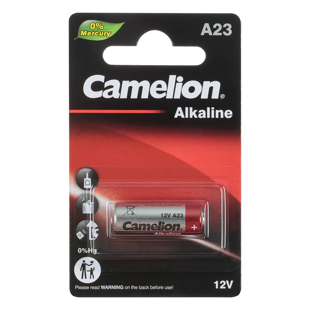 Батарейка LR 23A BL-1, A23-BP1, Camelion 12В - #1