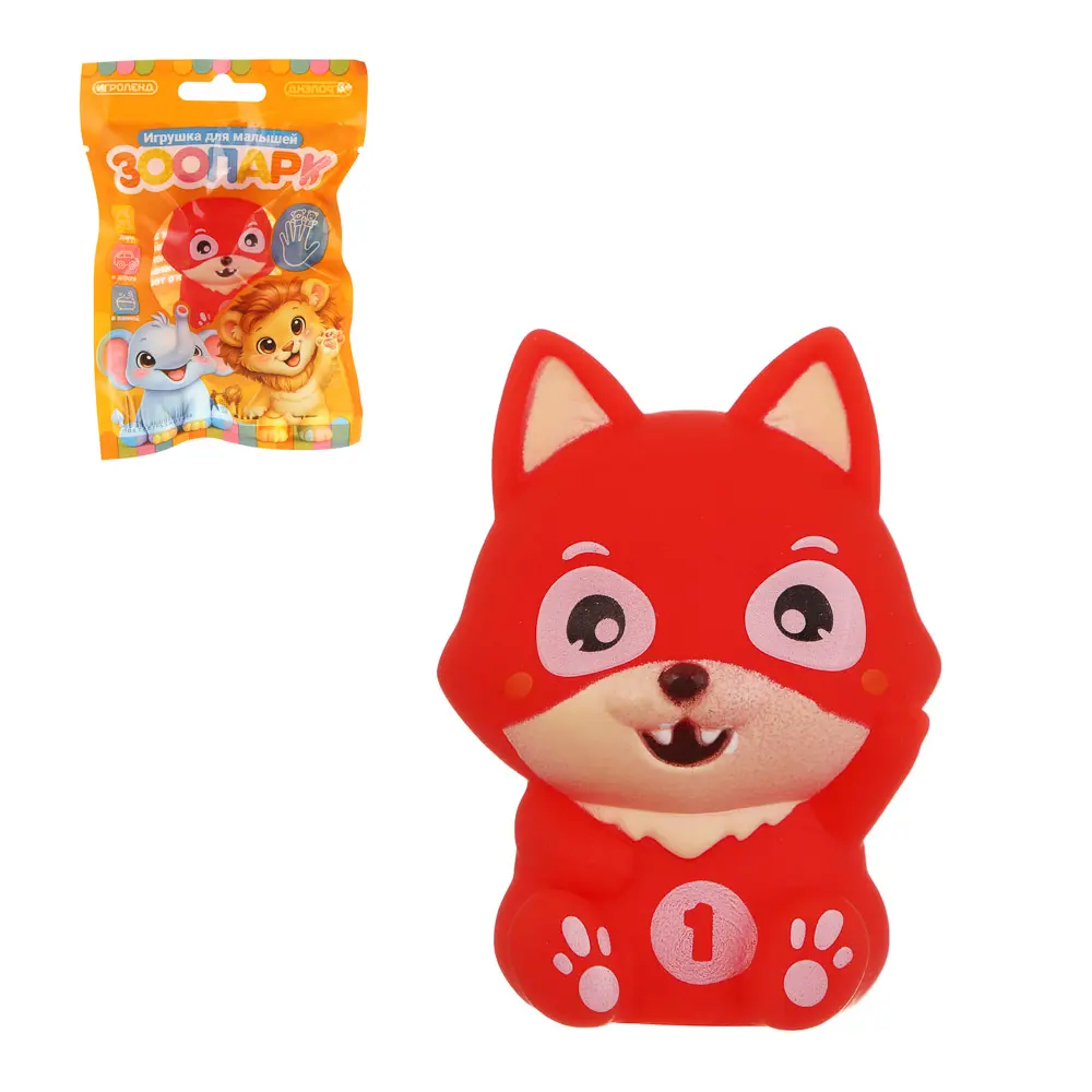 Игрушка для малышей "Зоопарк", ИГРОЛЕНД, PVC - #1