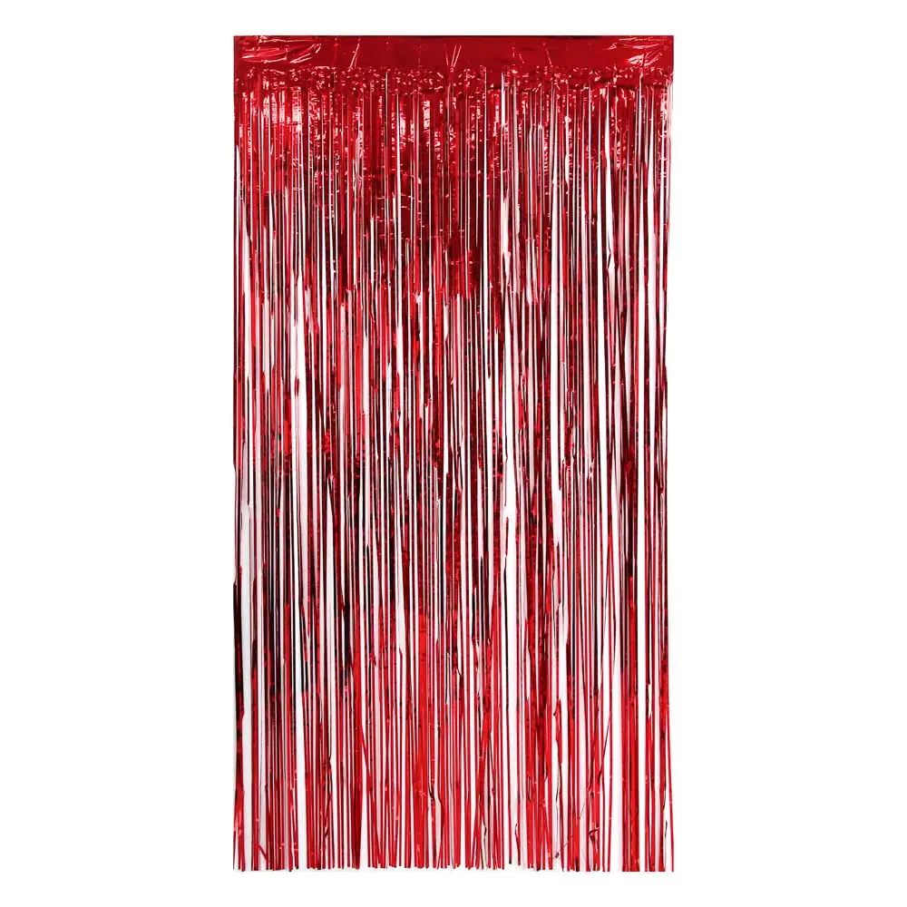 СНОУ БУМ Занавеска из дождика, 200х100см, ПЭТ, 6 цветов - #2