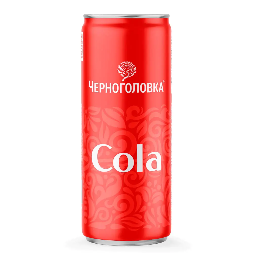 Напиток безалкогольный Черноголовка Кола Ориджинал 0,33 л, ж/б - #1