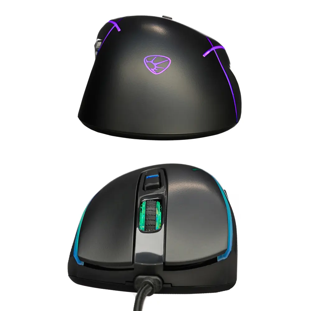 Игровая мышь проводная BY Rifle 7200dpi,7D,A725F,RGB,220см - #9