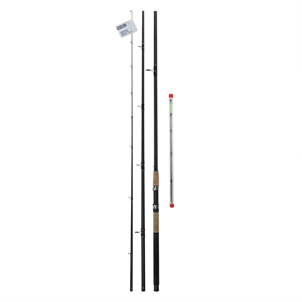 Удилище фидерное "Краун" тм AZOR FISHING, 3 сост, файбергласс, 3,6м, 50-100 гр, в компл. 3 вершинки - #13