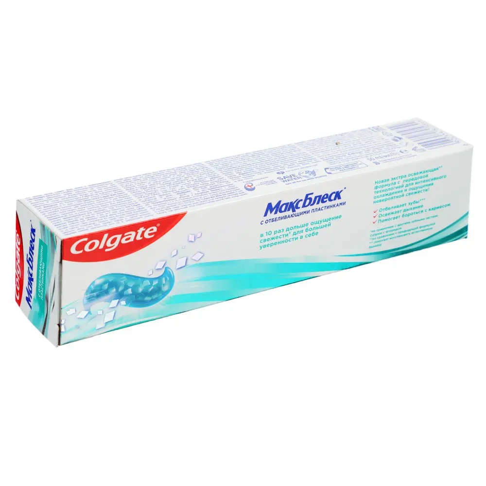 Зубная паста COLGATE Максимальный блеск, 50 мл - #4