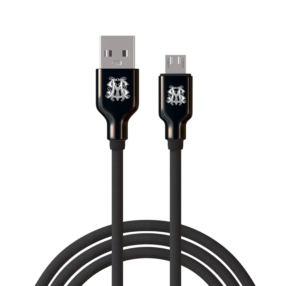 BY SM Кабель для зарядки Micro-USB, 1м, 3А, Быстрая зарядка QC 3.0, 2 цвета - #1