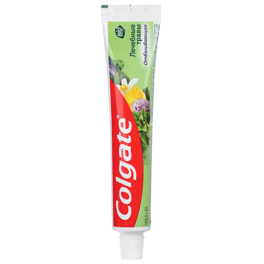 Зубная паста COLGATE Лечебные травы отбеливающая,75 мл. - #3