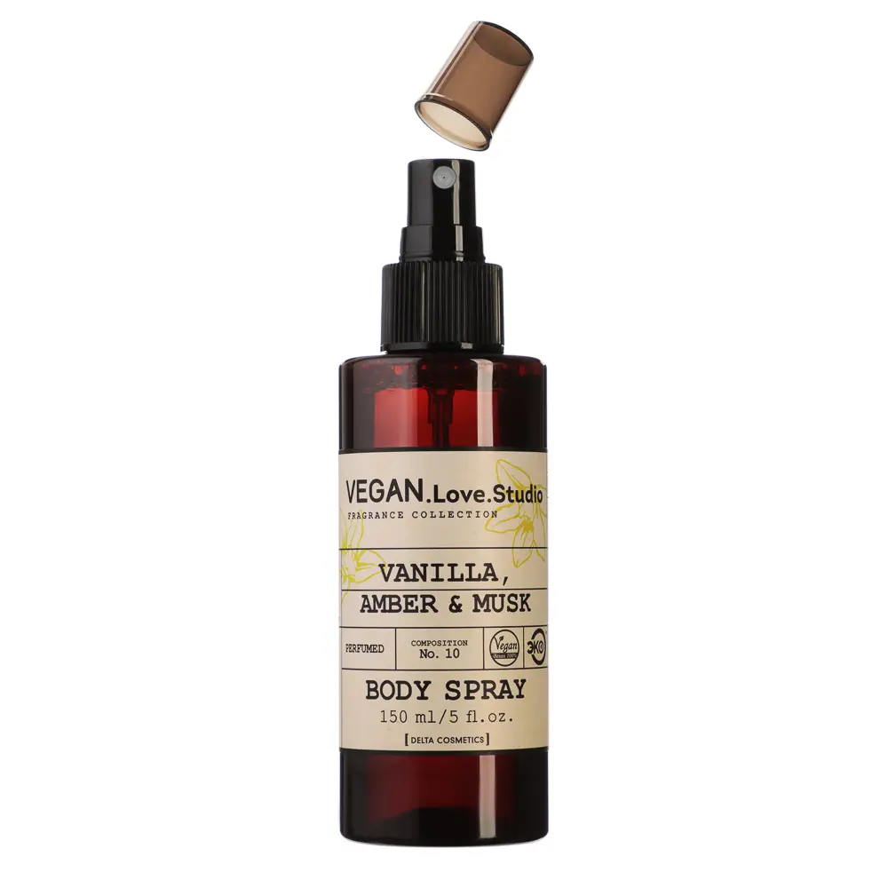 Парфюмированный спрей для тела VEGAN.Love.Studio Vanilla, Amber, Musk, 150 мл - #2