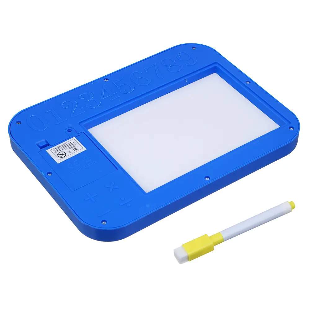 ИГРОЛЕНД Планшет обучающий с доской для рисования, звук, 3AA,ABS, 23х17х2см, 4 дизайна - #8