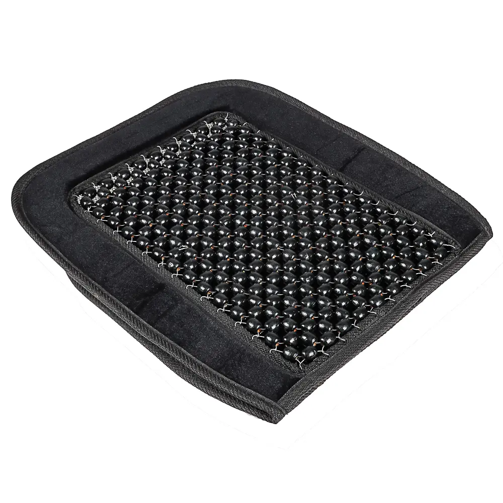 ЕРМАК Массажер 92x44см, деревянные шарики на ткани, черный, 020 - #5