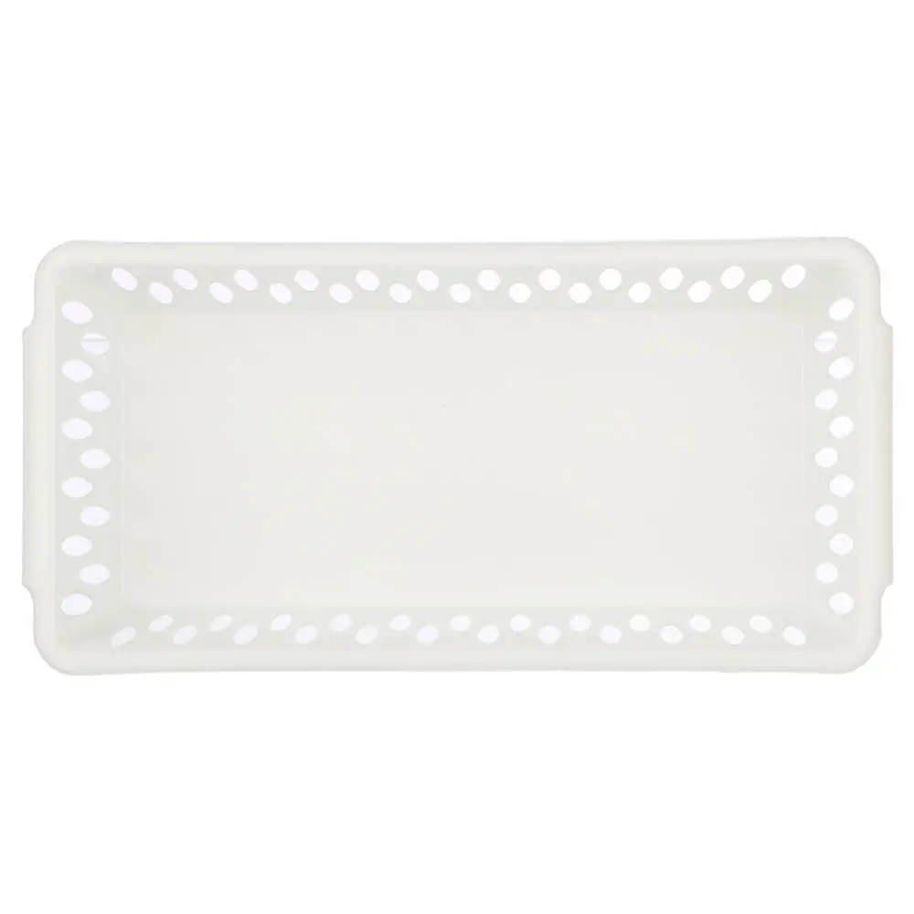 Корзинка для хранения Keeplex Light XS 19,5х10х5см, пластик, белое облако - #4