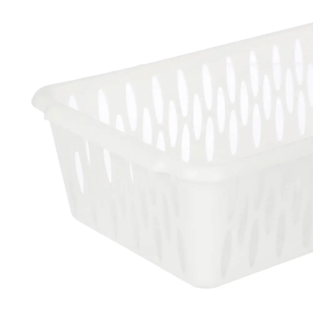 Корзинка для хранения Keeplex Light S 24,2х14,5х7,1см, пластик, белое облако - #2