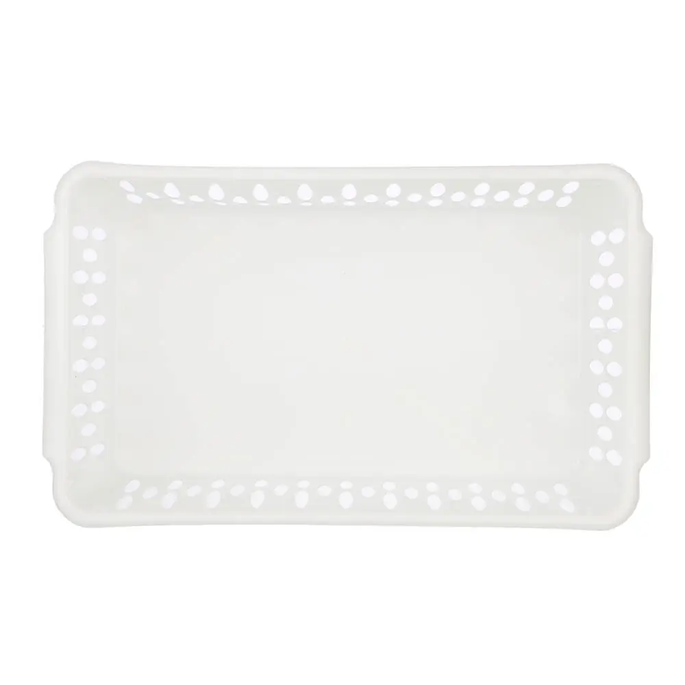 Корзинка для хранения Keeplex Light S 24,2х14,5х7,1см, пластик, белое облако - #4