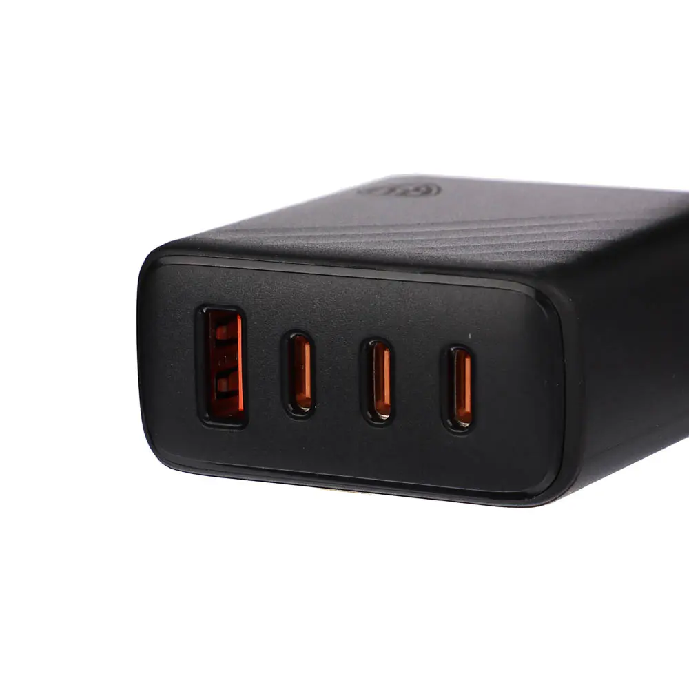 Сетевое зарядное устройство BY PRO 65Вт GaN,QC,PD,PPS,USB-A,3xType-C,110-240В,50-60Гц, пластик,чёрн. - #4
