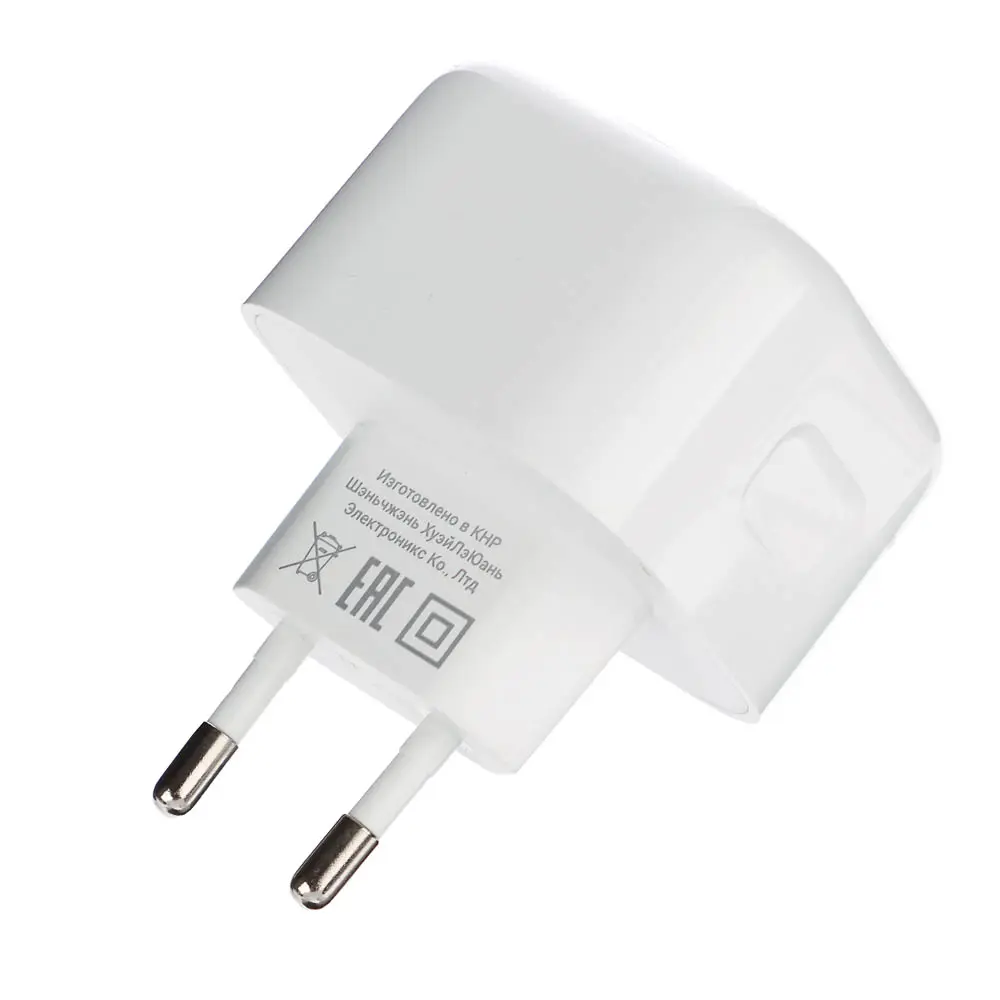 Сетевое зарядное устройство BY Corner 20Вт, USB-C, USB-A, QC,PD,110-220В, 50/60 Гц, пластик, белый - #6