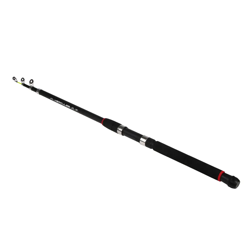 Удилище карповое с кольцами "Геркулес" тм AZOR FISHING, телескоп., карбон, 2,4м, тест 100-300гр. - #1