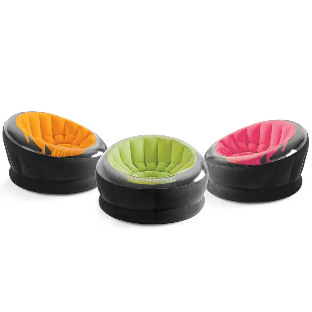 INTEX Кресло надувное EMPIRE, 112x109x69см, 3 цвета, 68582NP - #1